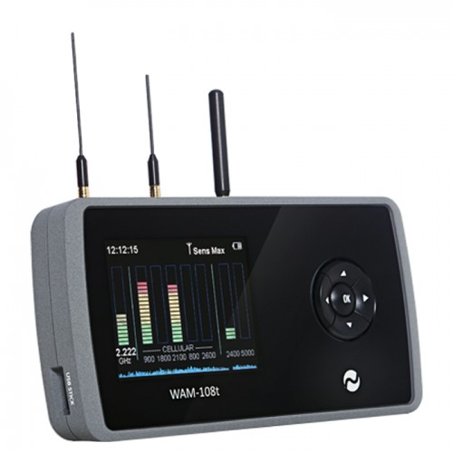WAM-108T JJN DIGITAL Detector y monitor de actividad de radiofrecuenci